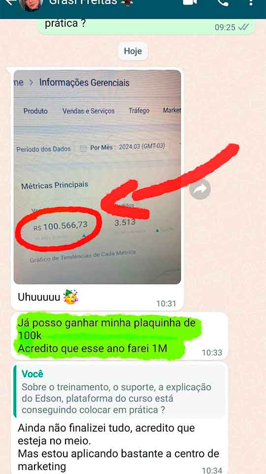 Depoimento de aluno 3
