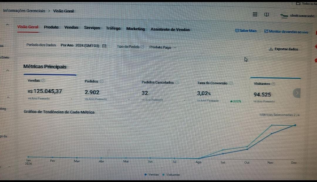 Faturamento anual Gabriela Sanches Mentoria