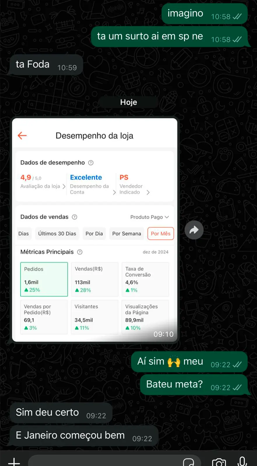 Depoimento Aluno