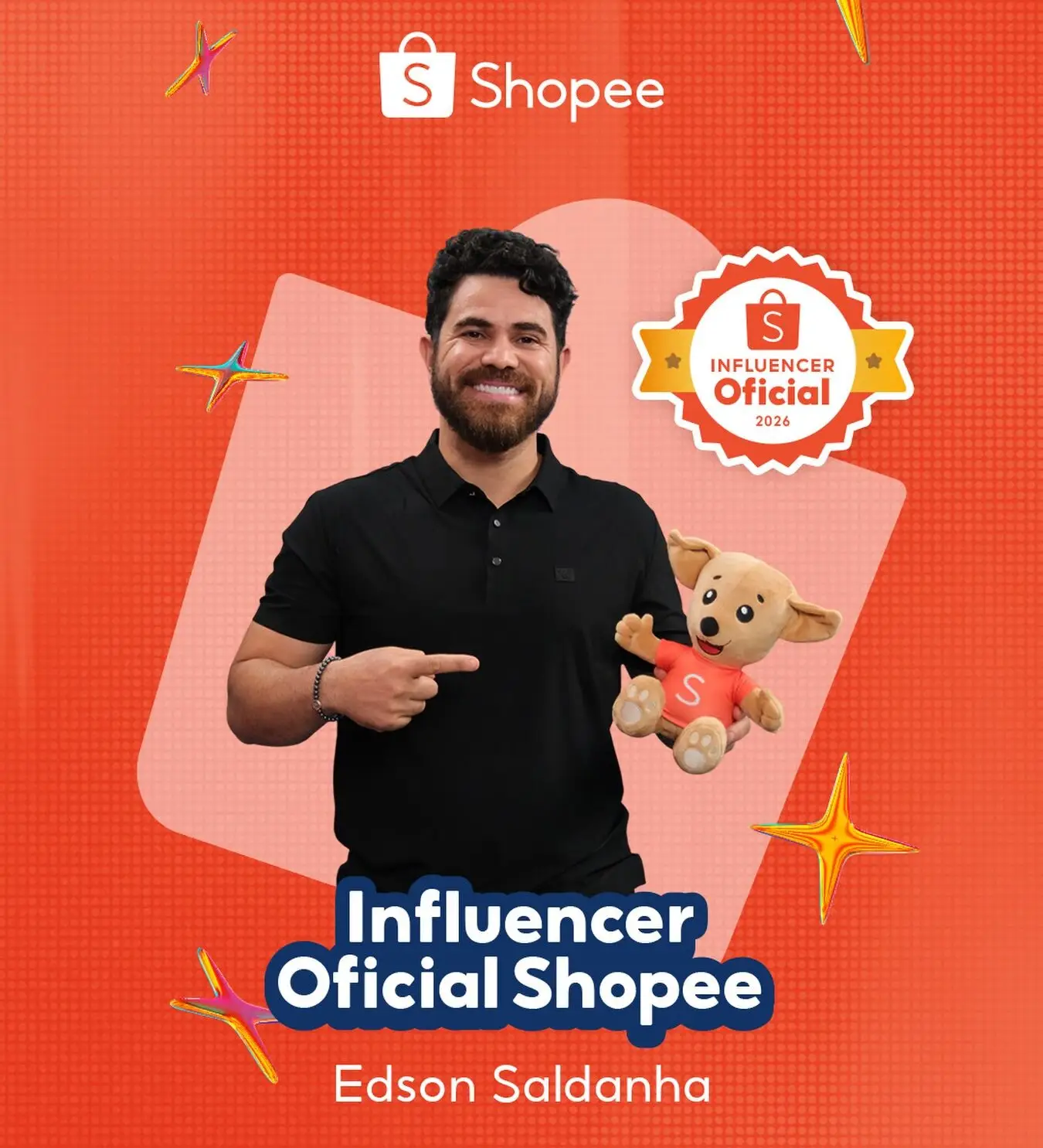 Edson Saldanha, Influenciador Oficial Shopee